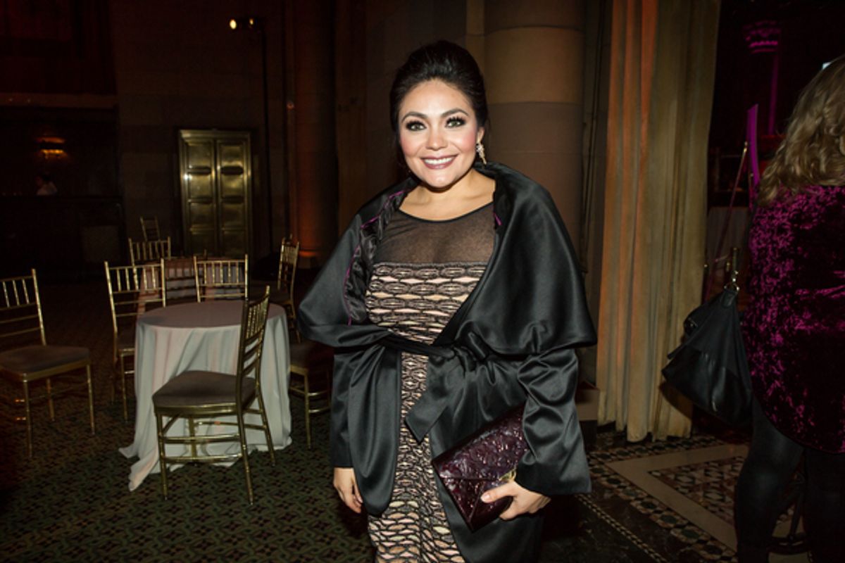 Soprano Ailyn PÃ©rez at the 83rd Annual Metropolitan Opera Guild Luncheon at Cipriani 42nd Street on December 7, 2017 at 
