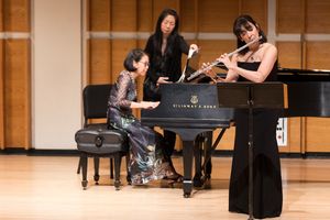 Fellow guests Elizabeth Mann, principal flutist for the Orchestra of St. Luke's performs Prokofiev's Flute Sonata with pianist Donna Weng in advance of their upcoming concert at Princeton @ BroadwayWorld Fellow guests Elizabeth Mann, principal flutist for the Orchestra of St. Luke's perfo Photo