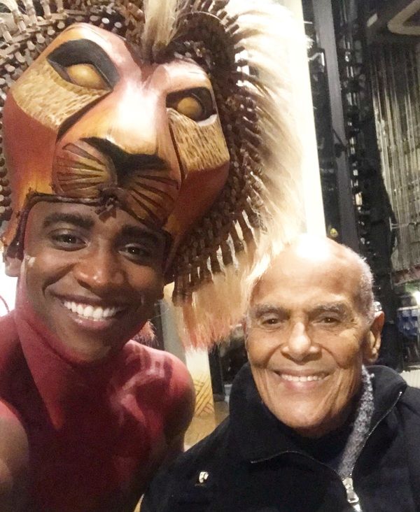 Jelani Remy and Harry Belafonte Photo