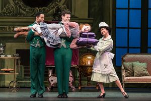 Thay Floyd, Matthew Rubbelke, Carley Gendell, and Stephanie Bertumen in Annie
@ BroadwayWorld Thay Floyd, Matthew Rubbelke, Carley Gendell, and Stephanie Bertumen in Annie
Photo