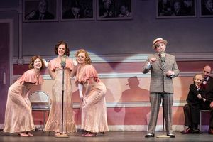 Elena Glass, Kersten Rodau, Elise Benson, and Randy Schmeling in Annie
 Photo