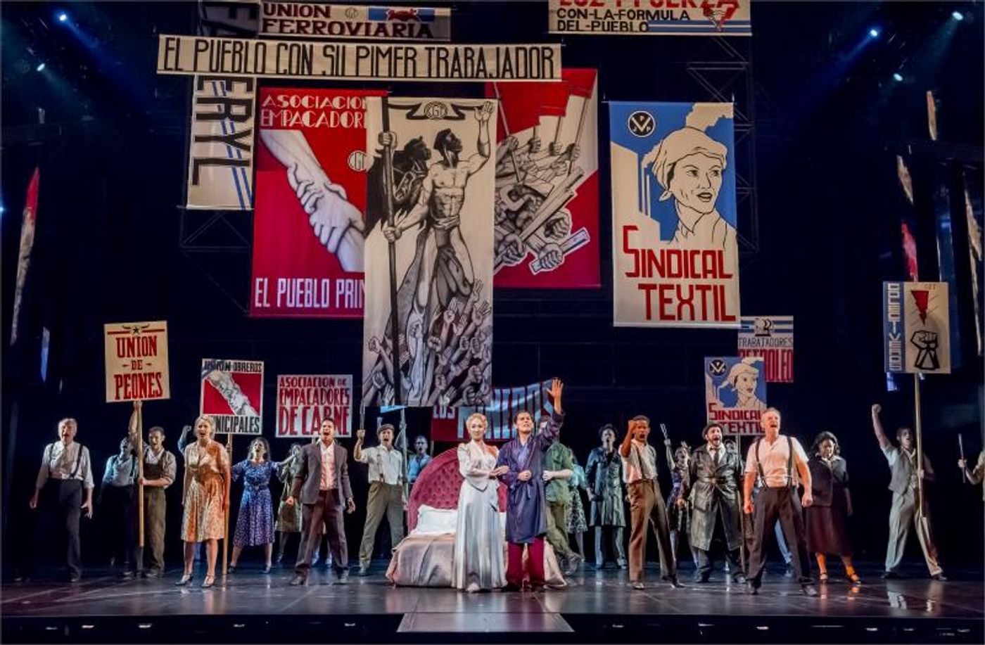 Review: Rainbow Tour of EVITA at Artscape a Qualified Yes, with a Magnificent Eva in Emma Kingston  Image