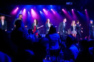 Patricia Richardson, Matthew Griffin, Jessie Shelton, Lauren Zakrin, Constantine Rousouli, Carrie St. Louis, Alex Boniello, Brian Muller @ BroadwayWorld Patricia Richardson, Matthew Griffin, Jessie Shelton, Lauren Zakrin, Constantine Rous Photo