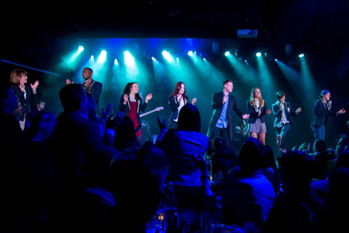 Patricia Richardson, Matthew Griffin, Jessie Shelton, Lauren Zakrin, Constantine Rousouli, Carrie St. Louis, Alex Boniello, Brian Muller at 