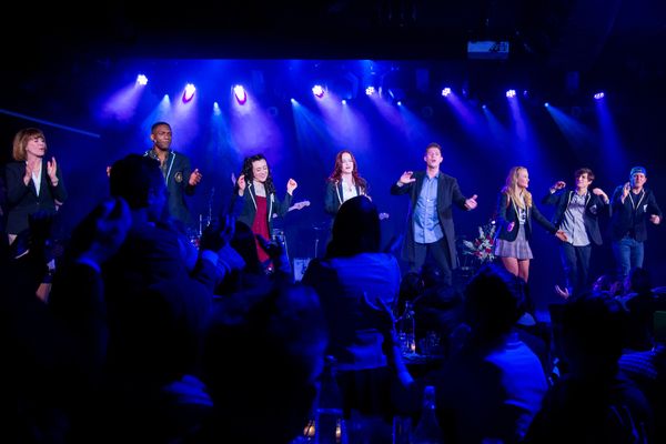 Patricia Richardson, Matthew Griffin, Jessie Shelton, Lauren Zakrin, Constantine Rous Photo