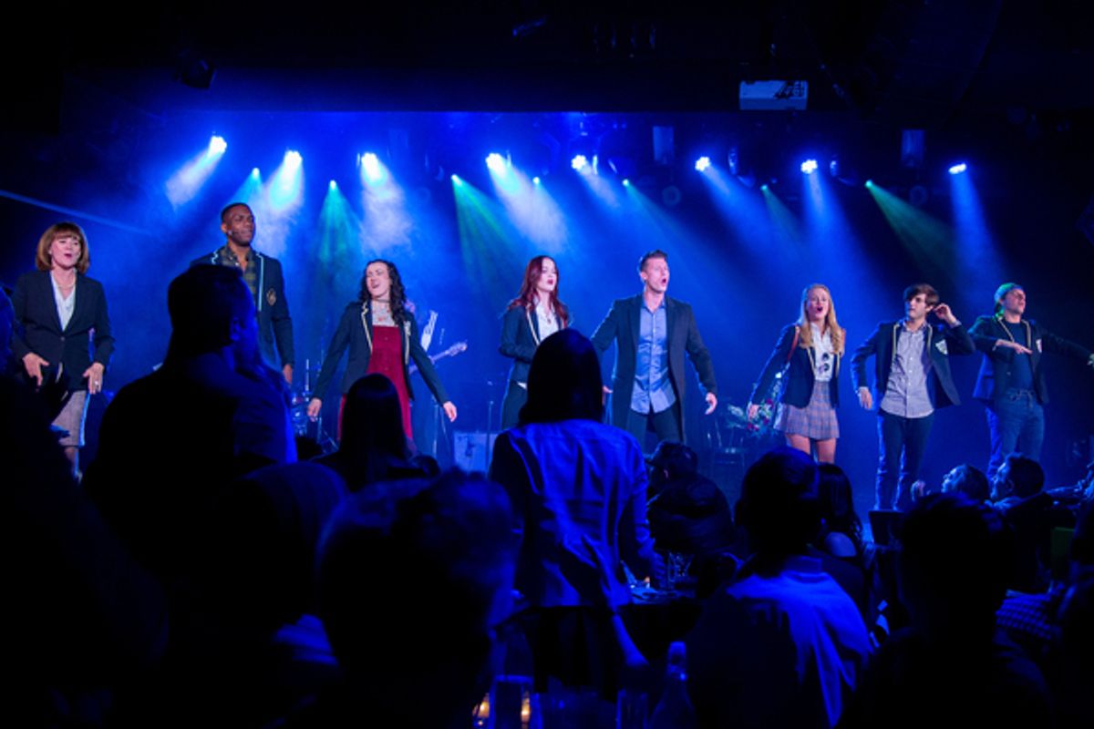 Patricia Richardson, Matthew Griffin, Jessie Shelton, Lauren Zakrin, Constantine Rousouli, Carrie St. Louis, Alex Boniello, Brian Muller at 