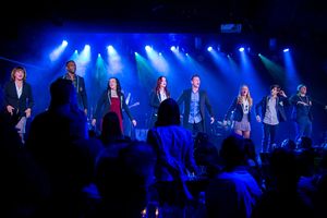 Patricia Richardson, Matthew Griffin, Jessie Shelton, Lauren Zakrin, Constantine Rousouli, Carrie St. Louis, Alex Boniello, Brian Muller @ BroadwayWorld Patricia Richardson, Matthew Griffin, Jessie Shelton, Lauren Zakrin, Constantine Rous Photo