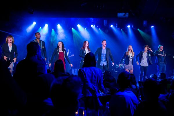 Patricia Richardson, Matthew Griffin, Jessie Shelton, Lauren Zakrin, Constantine Rous Photo