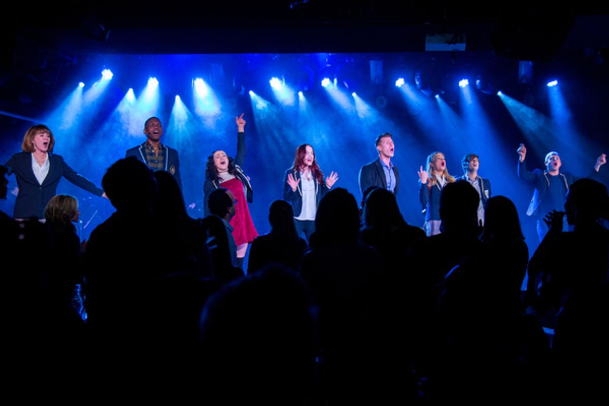 Patricia Richardson, Matthew Griffin, Jessie Shelton, Lauren Zakrin, Constantine Rousouli, Carrie St. Louis, Alex Boniello, Brian Muller at 