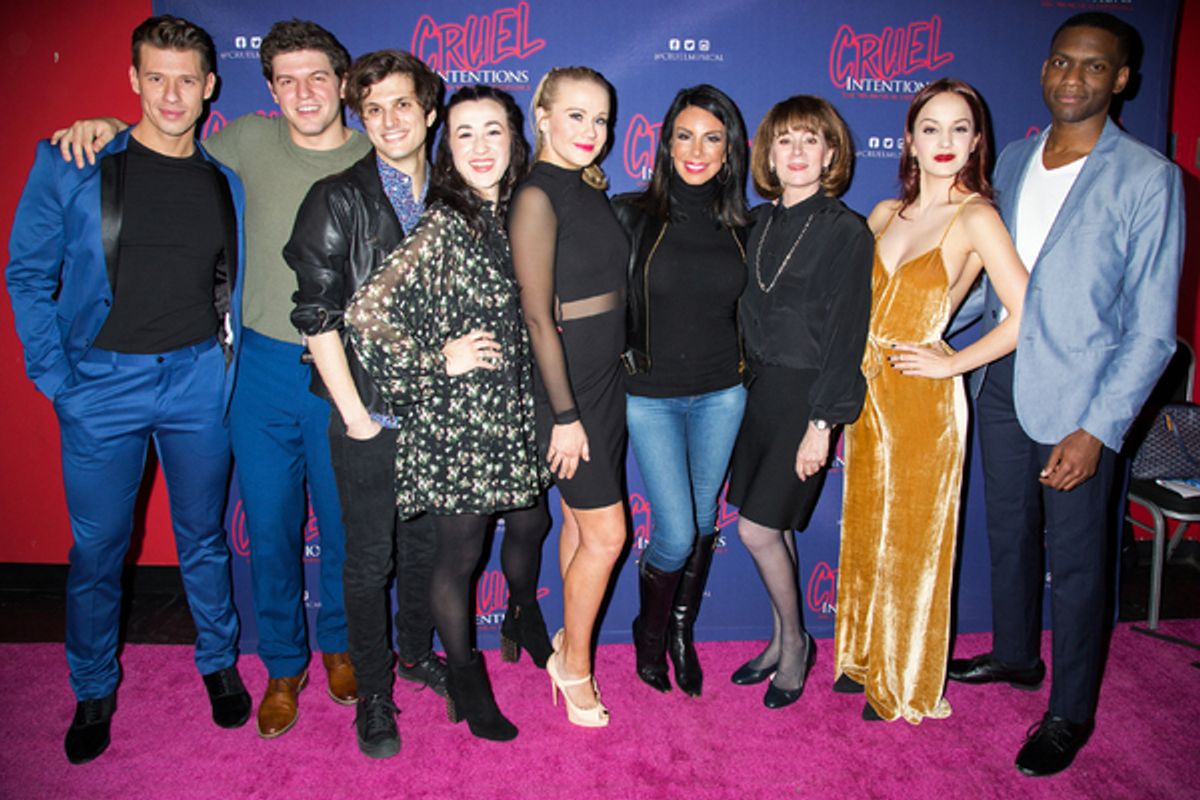 Constantine Rousouli, Brian Muller, Alex Boniello, Jessie Shelton, Carrie St. Louis, Danielle Staub, Patricia Richardson, Lauren Zakrin, Matthew Griffin at 