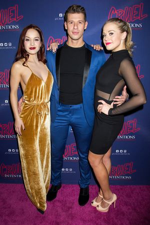 Lauren Zakrin, Constantine Rousouli, Carrie St. Louis Photo