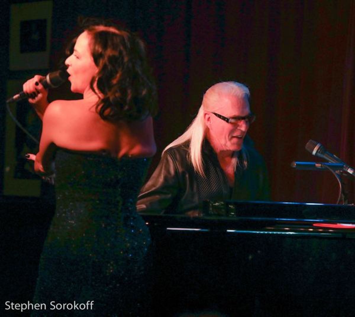 Sally Ann Triplett & Ron Abel at 