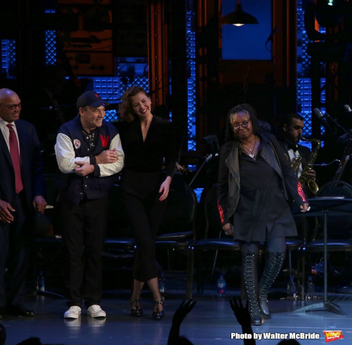 Reggie Jackson, Danny Burstein, Maggie Gyllenhaal, Whoopi Goldberg  at 