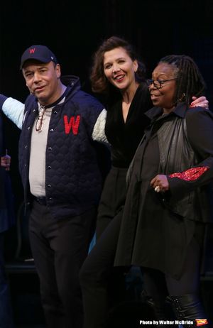 Danny Burstein, Maggie Gyllenhaal, Whoopi Goldberg Photo