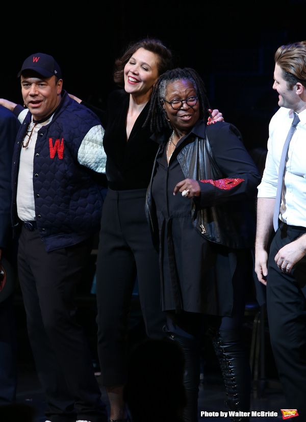 Danny Burstein, Maggie Gyllenhaal, Whoopi Goldberg, Matthew Morrison Photo