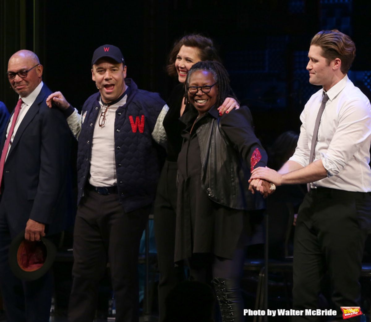 Reggie Jackson, Danny Burstein, Maggie Gyllenhaal, Whoopi Goldberg, Matthew Morrison  at 
