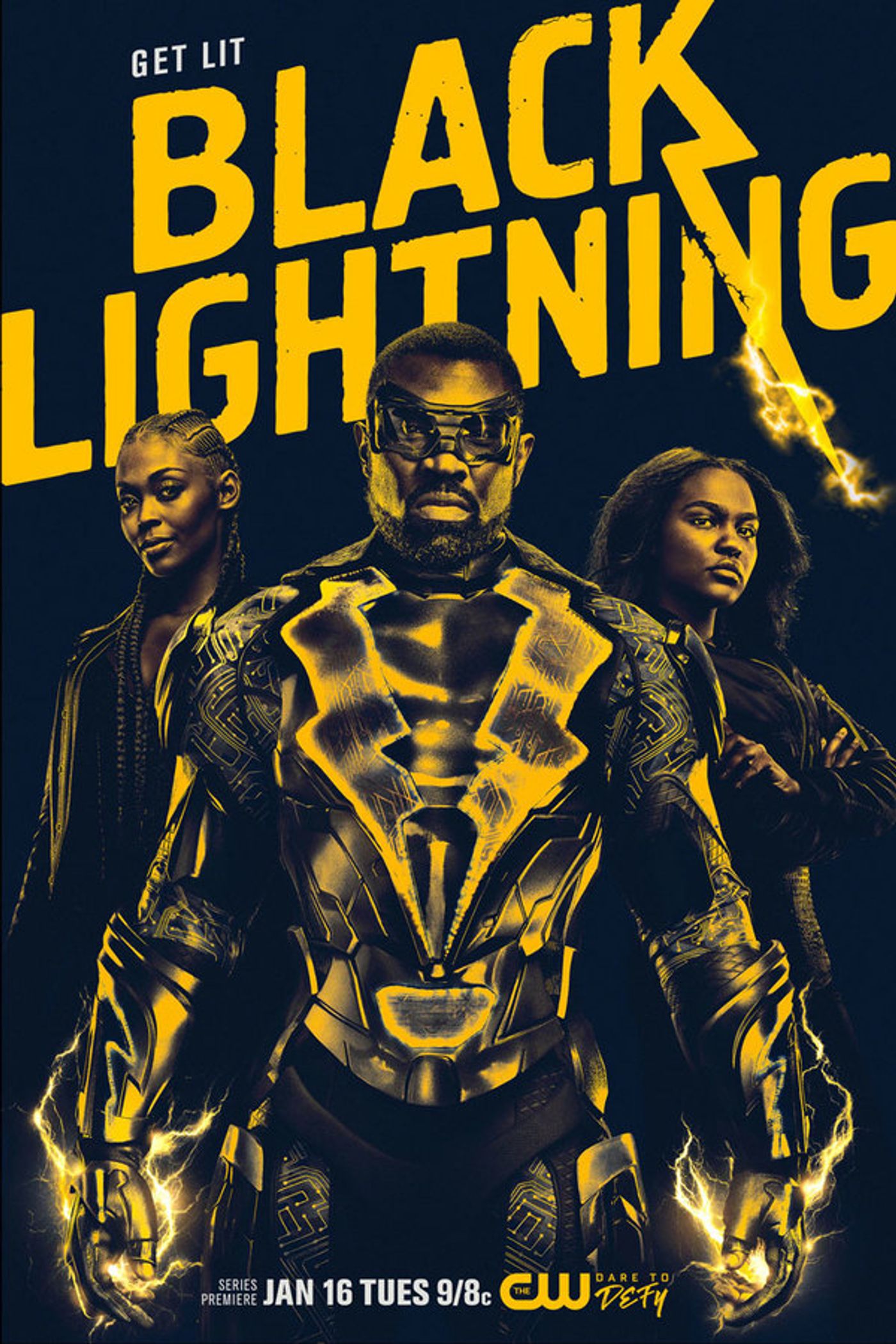 Photo Flash: The CW Unveils Official BLACK LIGHTNING Key Art  Image