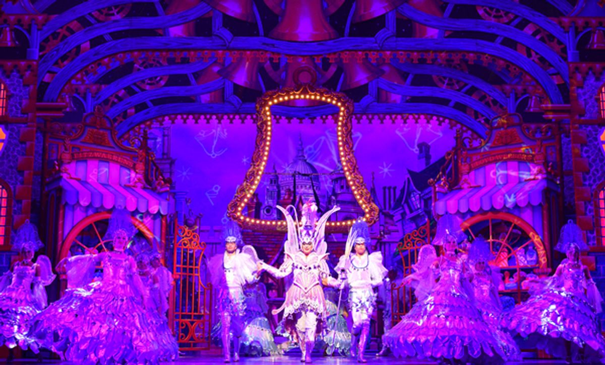 Julian Clary as Spirit of The Bells at 