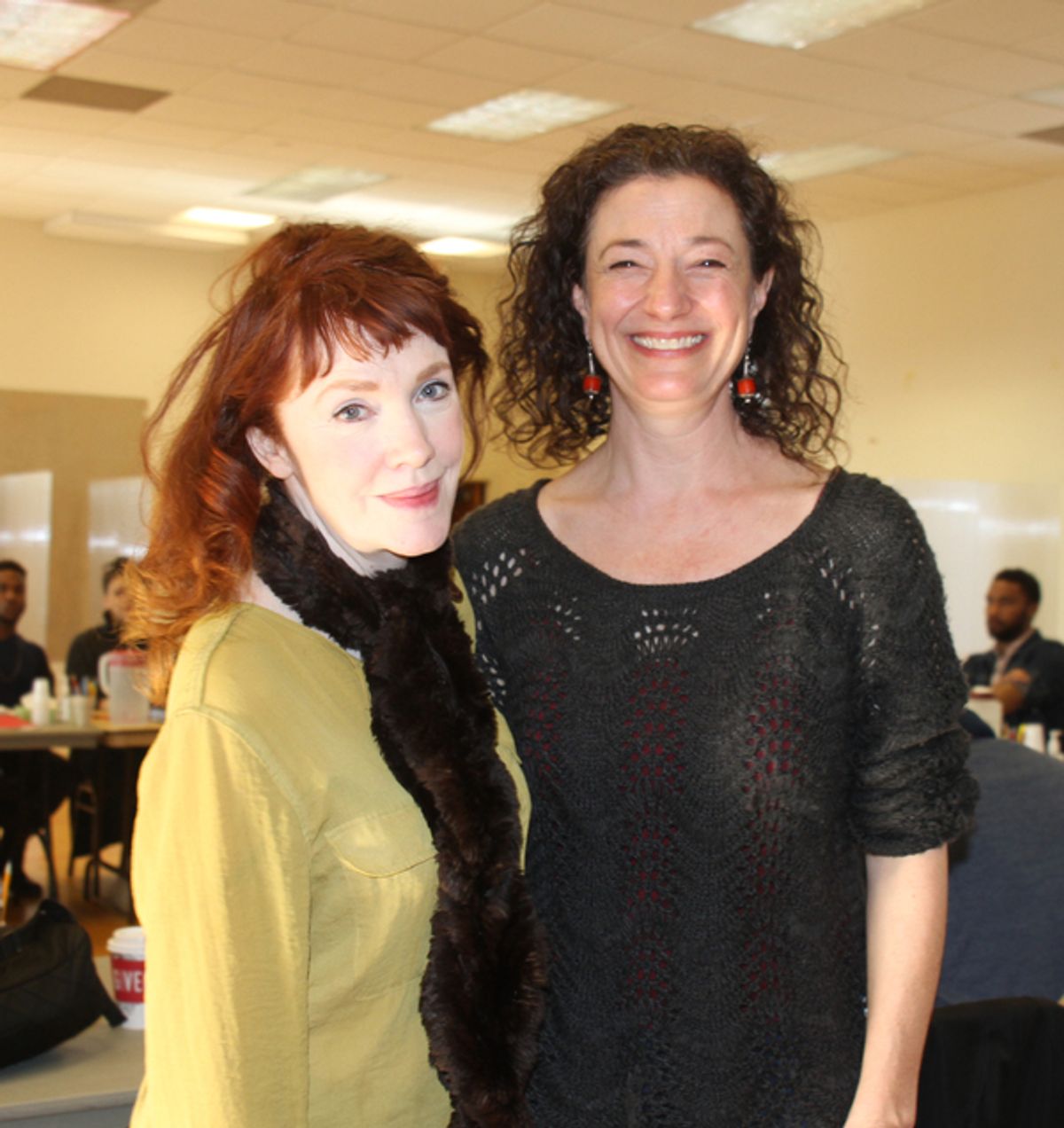 Madeleine Potter and Lise Bruneau at 