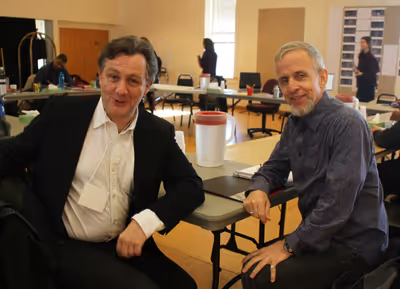 Alan Cox and Robert Joy Photo
