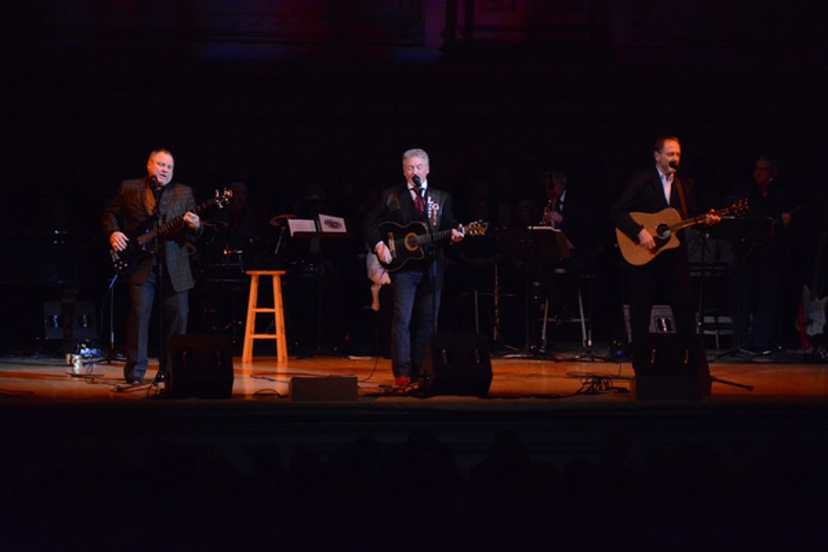Steve Gatlin, Larry Gatlin and Rudy Gatlin at 