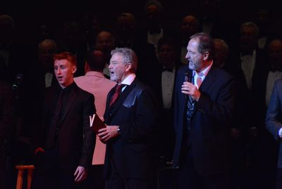 Ryan Cooney, Larry Gatlin and Rudy Gatlin Photo