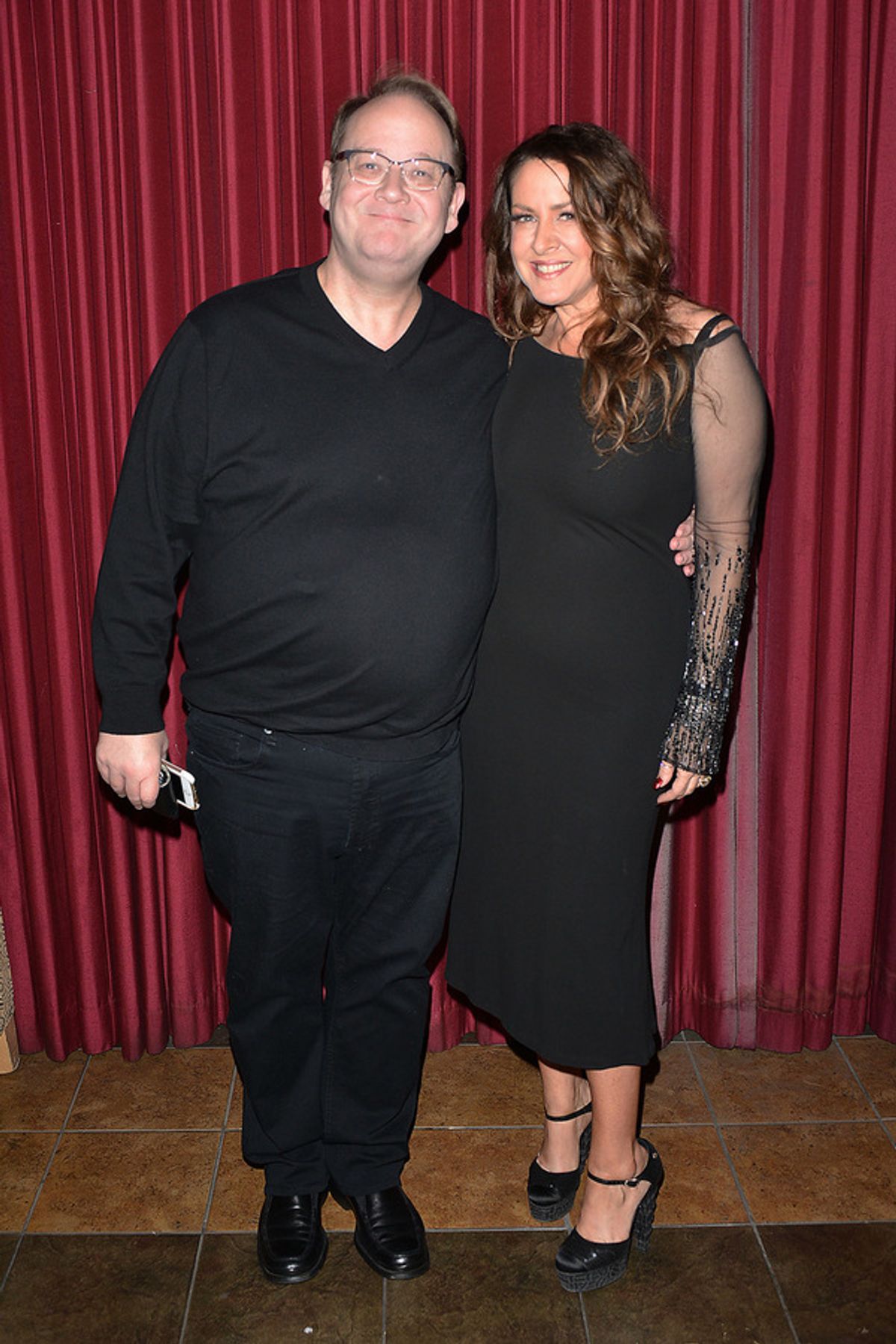 Marc Cherry and Joely Fisher at 