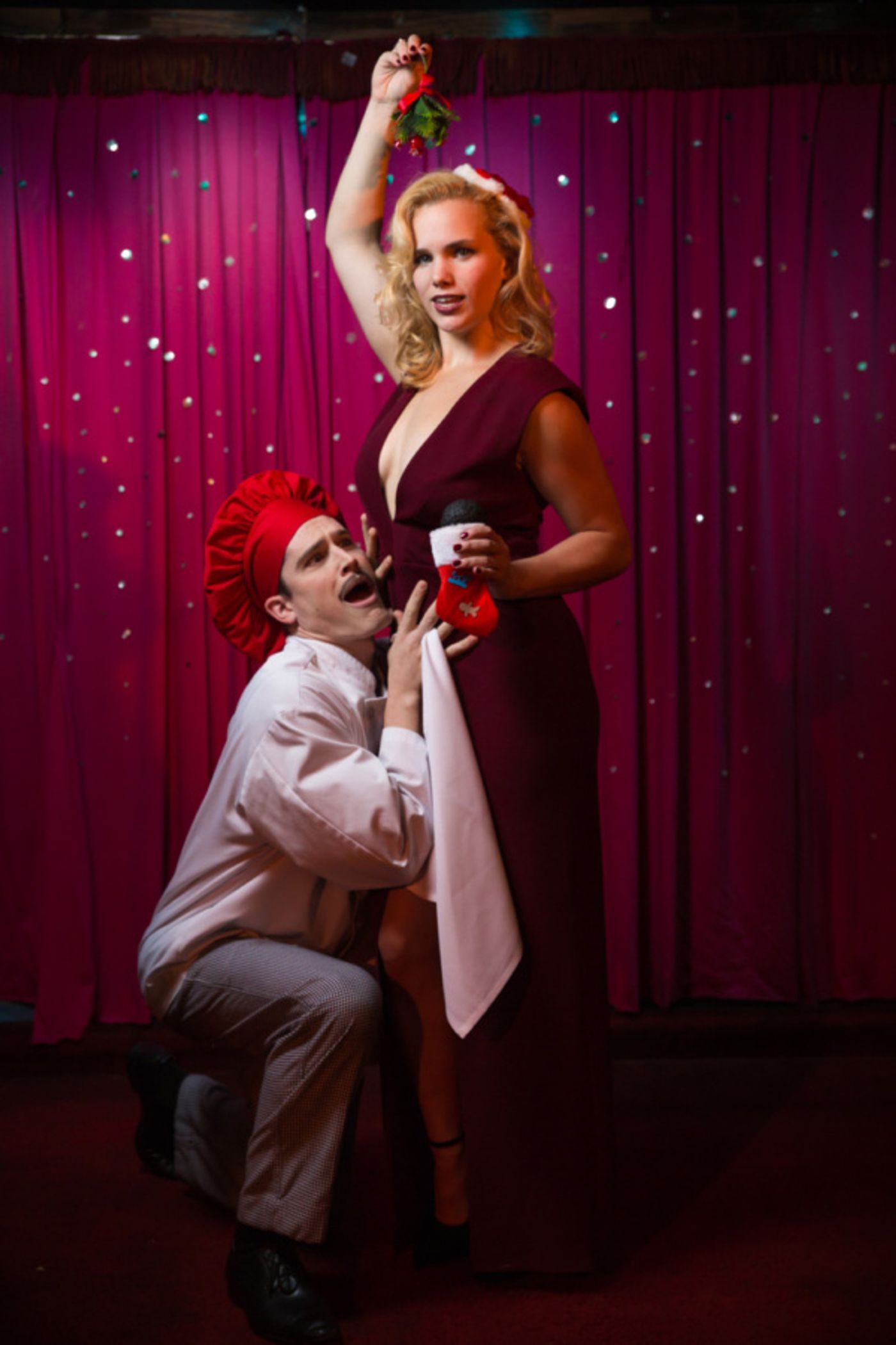 Photo Flash: TRUFFLES: JAZZ, MURDER AND DINNER THEATRE Gets 'Bloody' Merry for the Holidays  Image
