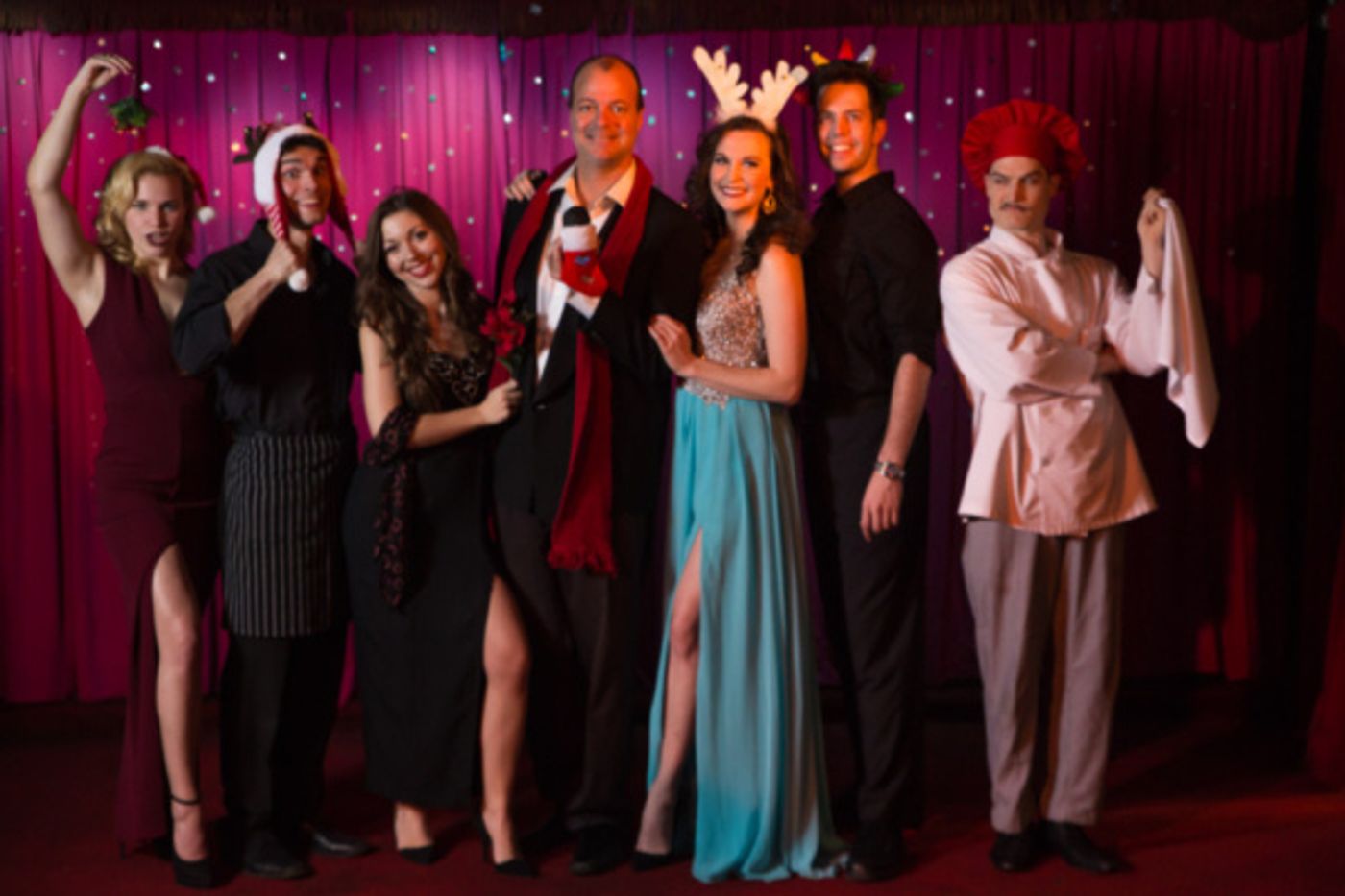 Photo Flash: TRUFFLES: JAZZ, MURDER AND DINNER THEATRE Gets 'Bloody' Merry for the Holidays  Image
