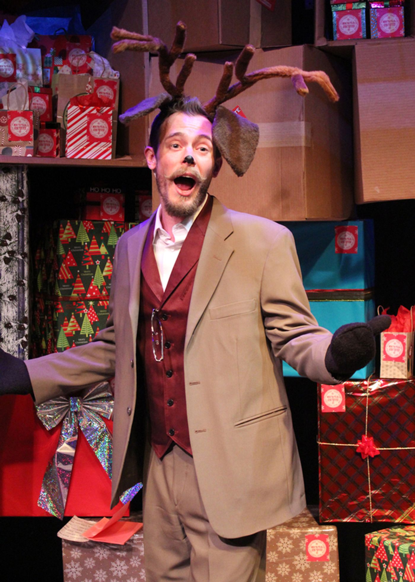 Photo Flash: THE EIGHT: REINDEER MONOLOGUES Returns For 14th Straight Year To Chance Theater  Image