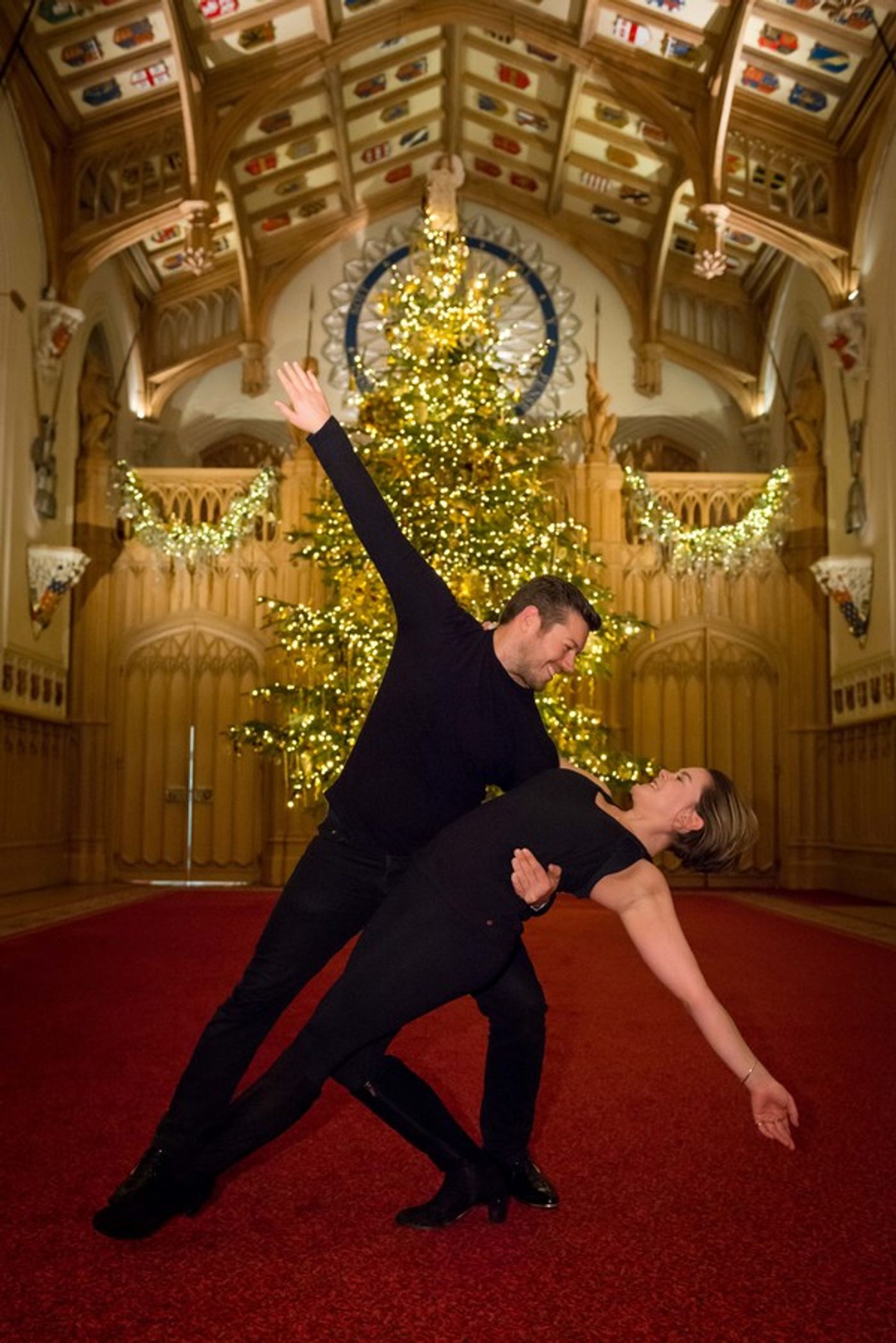 Photo Flash: First Look at Rehearsal for A CHRISTMAS CAROL at Windsor Castle Photo Flash: First Look at Rehearsal for A CHRISTMAS CAROL at Windsor Castle Image