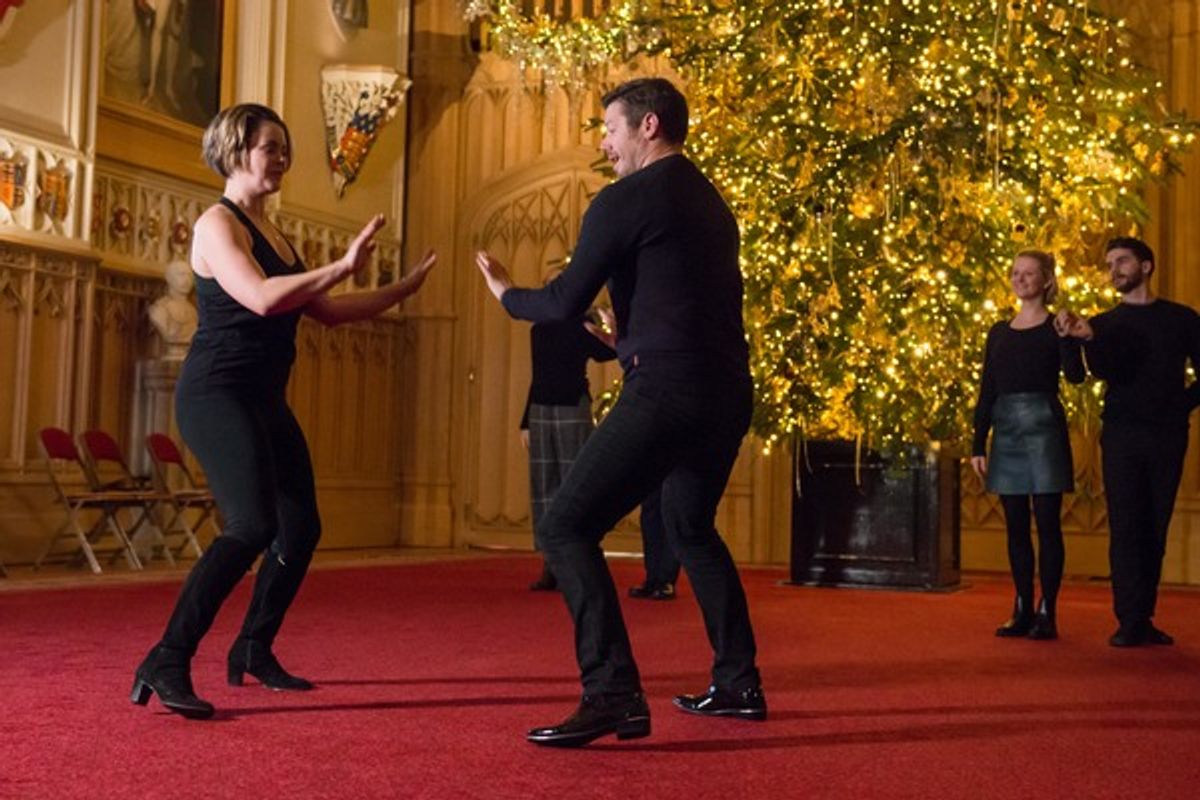 Molly Hanson, Marlon Moore at 