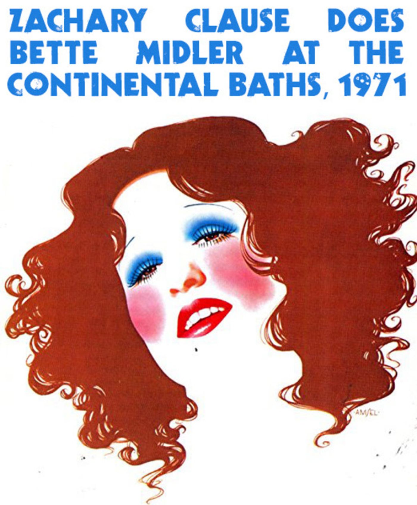 Zachary Clause Does Bette Midler at The Continental Baths, 1971 December 16th, 2017 at the RRAZZ ROOM New Hope, PA  Image