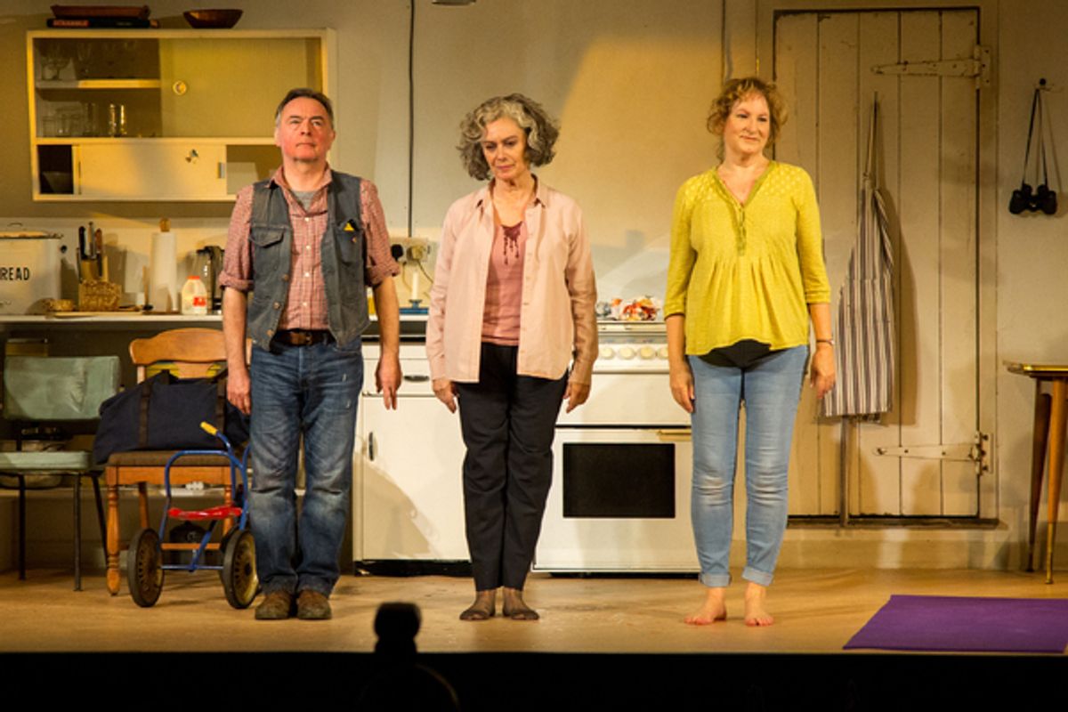 Ron Cook, Francesca Annis, Deborah Findlay at 