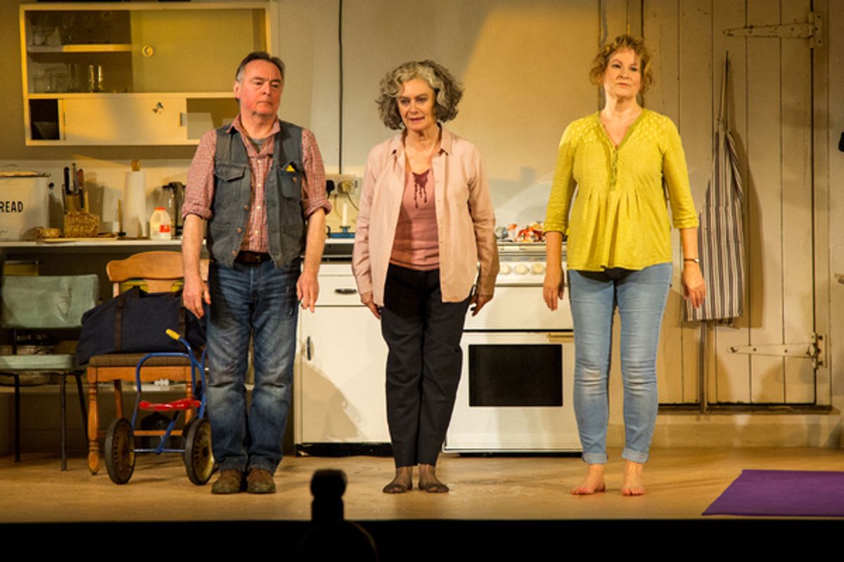 Ron Cook, Francesca Annis, Deborah Findlay at 