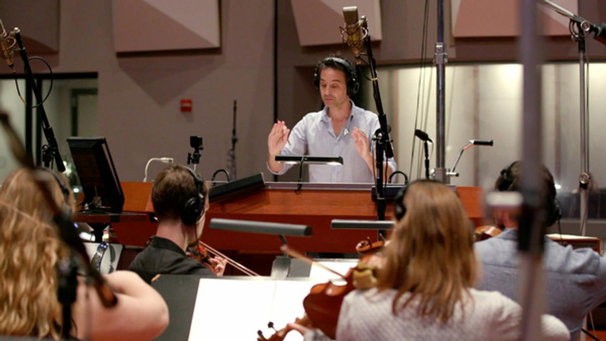 Jeff Russo conducts the orchestra... at 