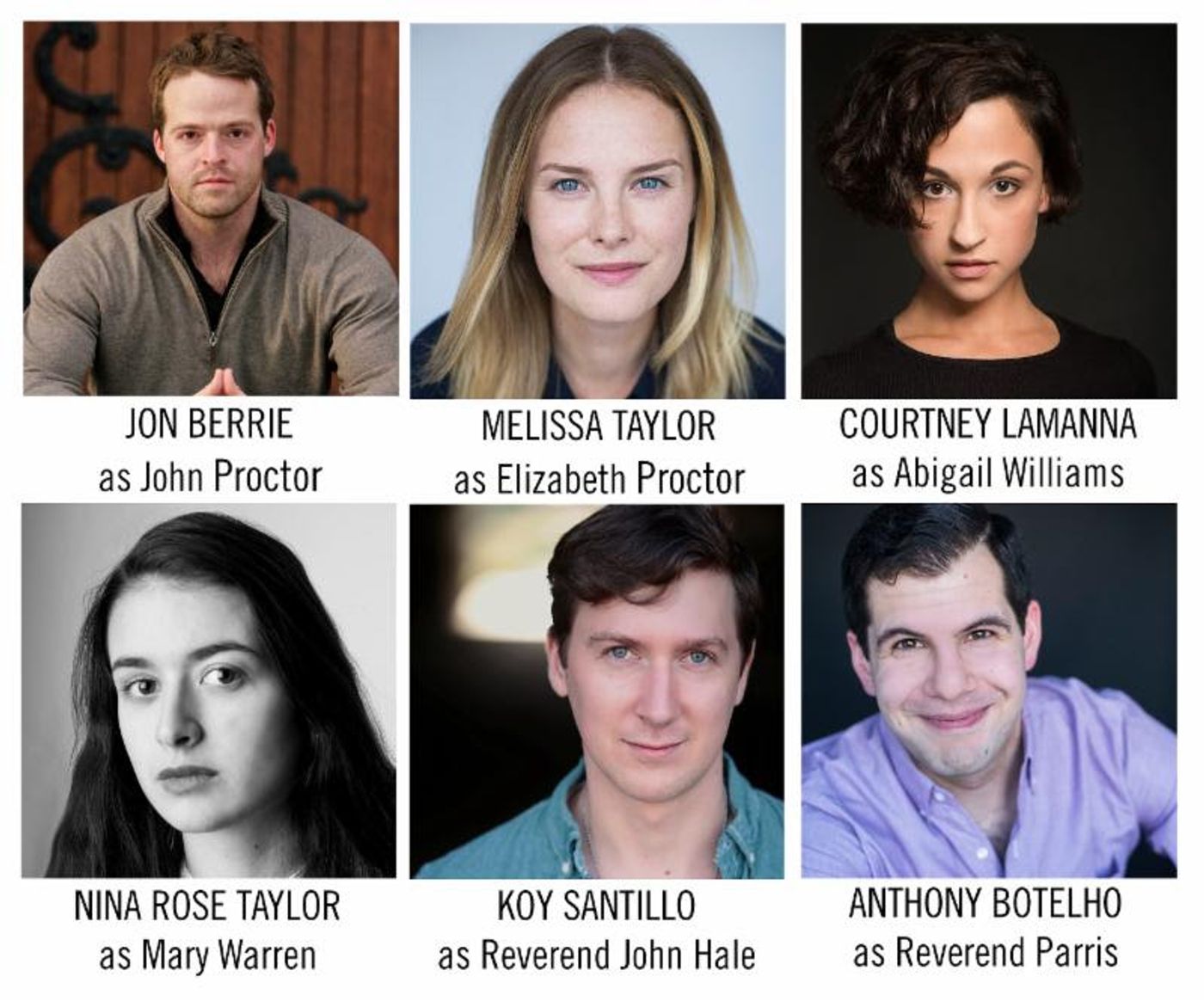 Arthur Miller's Chilling Tale THE CRUCIBLE Up Next at Hart House Theatre  Image