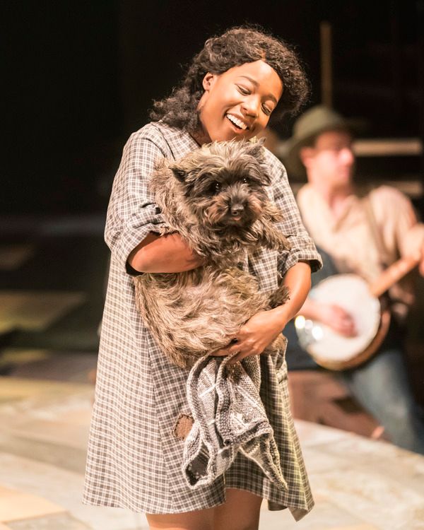 Gabrielle Brooks as Dorothy and Dotty as Toto Photo