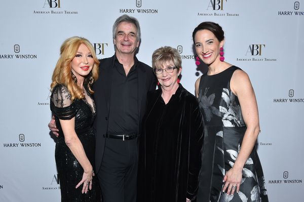 Co-Chair Elizabeth Segerstrom, ABT Artistic Director Kevin McKenzie, honoree Judy Mor Photo
