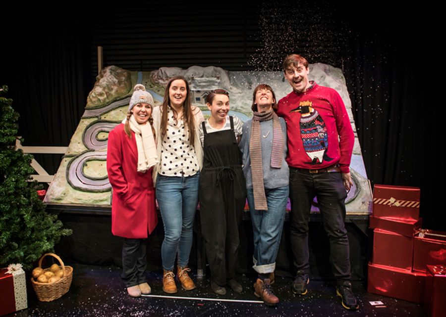 Photo Flash: First Look at New Old Friends' HOME FOR CHRISTMAS Image