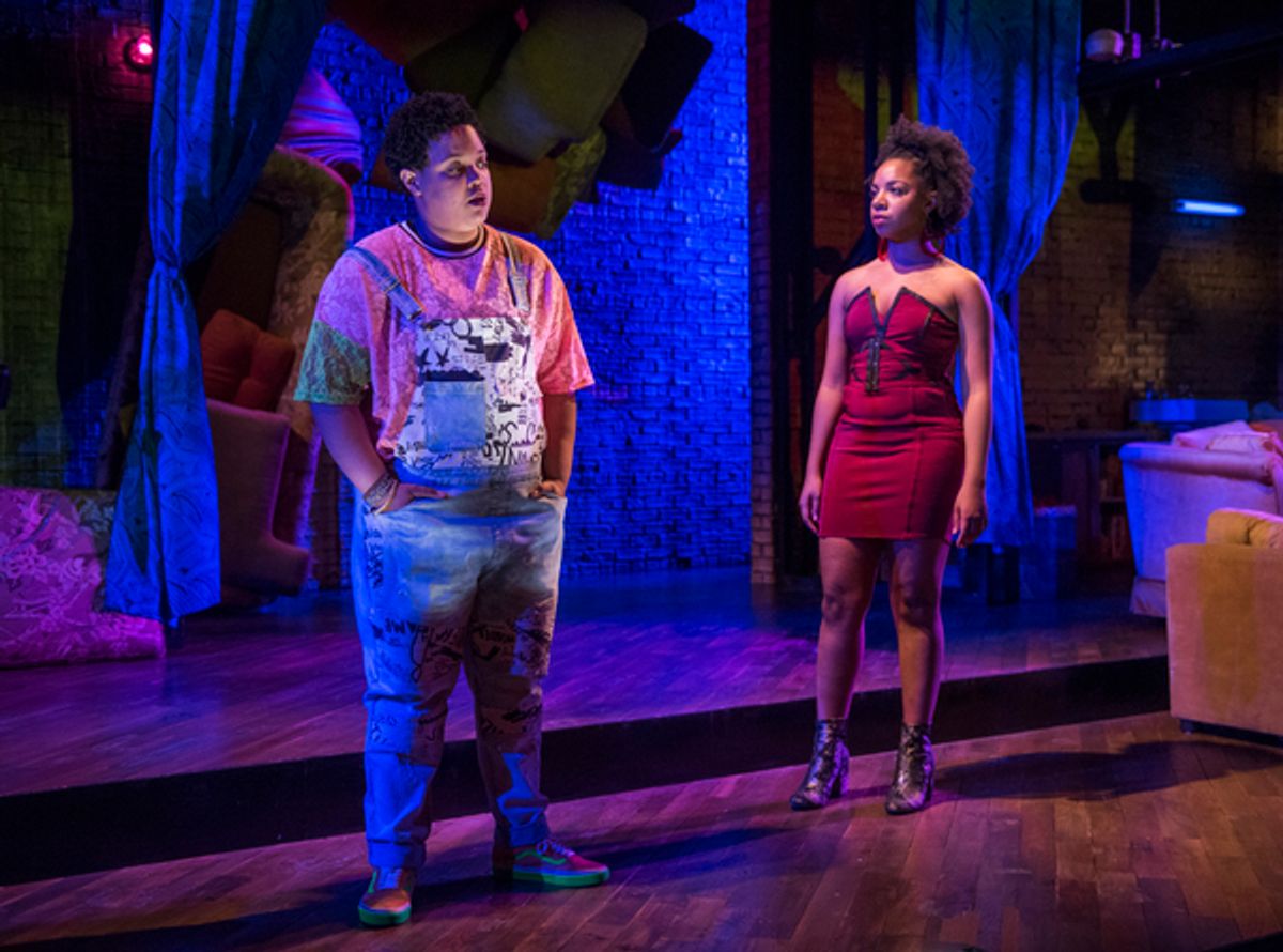 Danielle Davis (Ry) and Nora Carroll (Octavia)  at 