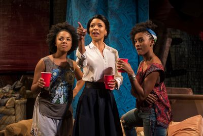 Nora Carroll (Octavia), Leea Ayers (June) and Celeste M. Cooper (Imani) Photo