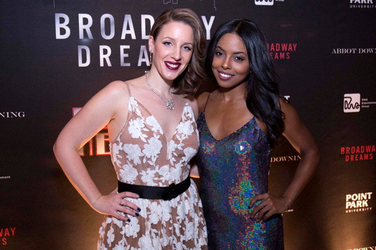 Jessie Mueller and Adrienne Warren at 