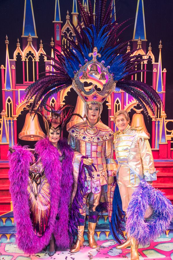 Elaine Paige, Julian Clary, Nigel Havers Photo