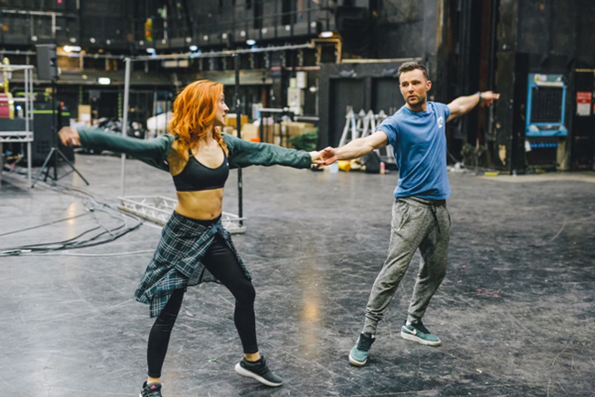 Katie Bradley, Harry Judd at 