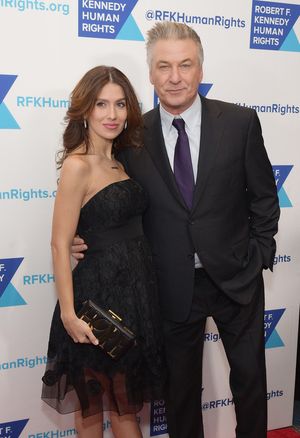 NEW YORK, NY - DECEMBER 13:  Hilaria Baldwin (L) and Alec Baldwin attend Robert F. Ke Photo