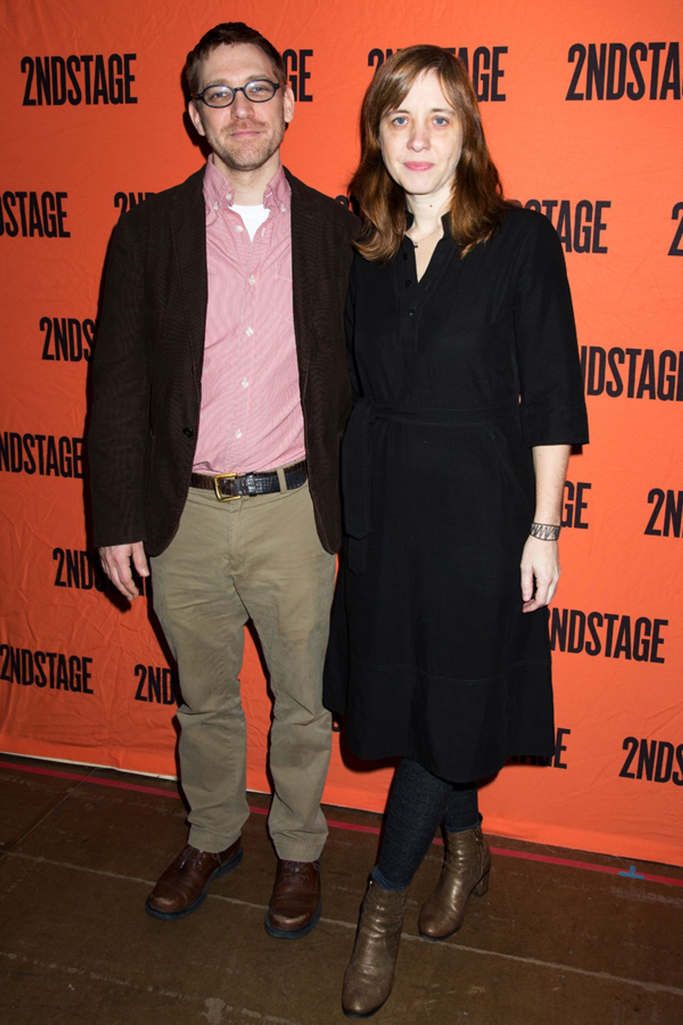 Photo Coverage: Anna Chlumsky, Adam Pally & the Cast of CARDINAL Meet the Press!  Image