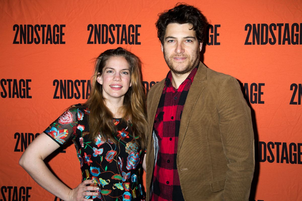 Anna Chlumsky, Adam Pally at 