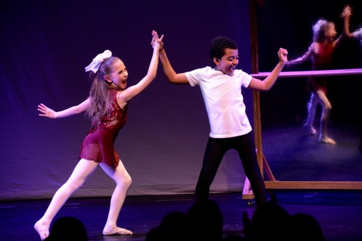 Elliana Walmsley and Devin Trey Campblee at 