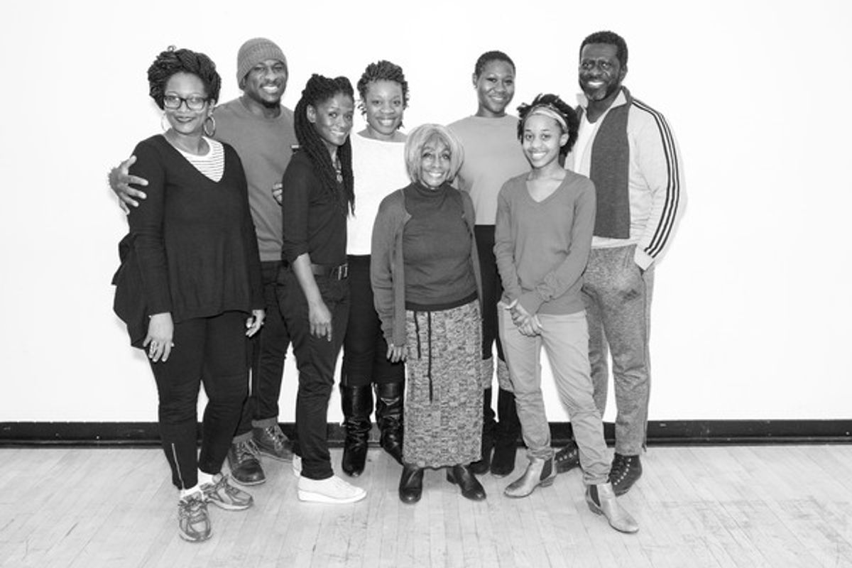Ebbe Bassey, Segun Akande, Patrice Johnson, Mfoniso Udofia, Vinie Burrows, Zenzi Williams, Mirirai Sithole, and Oberon K.A. Adjepong at 
